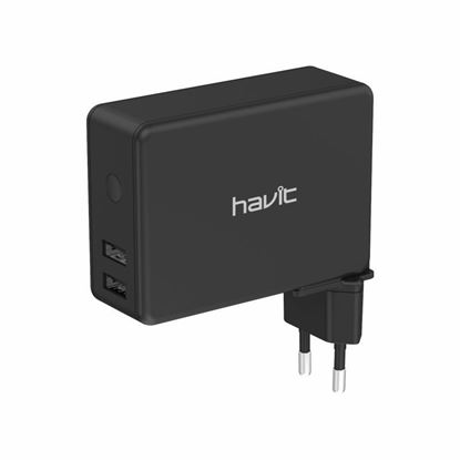 Picture of Charger - Havit H147 EU 3 in 1(BLACK)