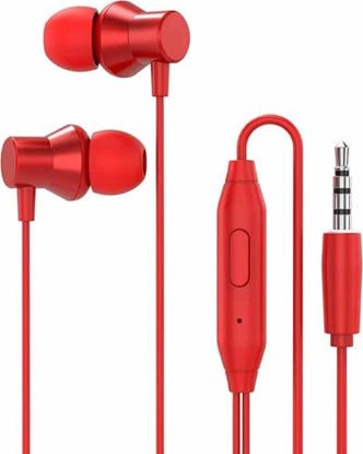 Picture of Wired Headphones - Lenovo HF130 (RED)