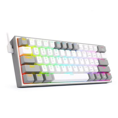 Picture of Gaming Keyboard -  Redragon K616-RGB Fizz Pro (Grey/White)