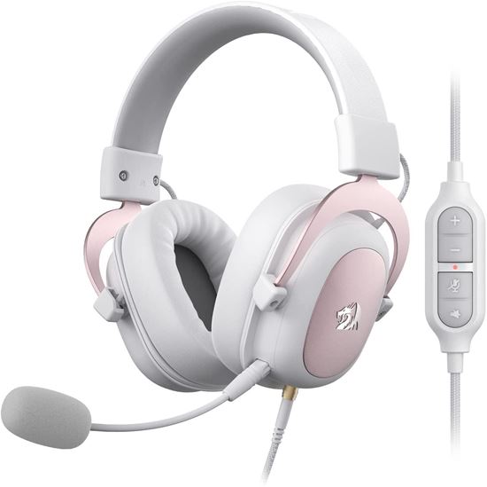 Εικόνα από Gaming Ακουστικά - Redragon Zeus H510 White/Pink