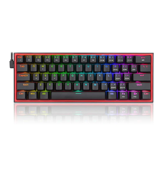 Picture of Gaming Keyboard -  Redragon K617 Fizz RGB (Black)